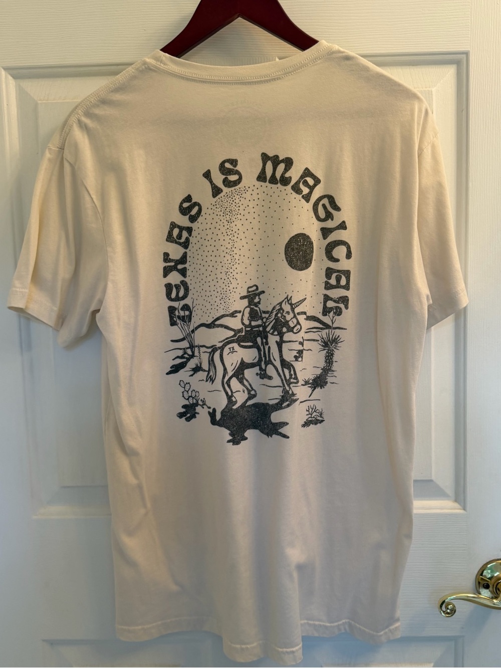 'Texas Is Magical Cowboy Print Tee